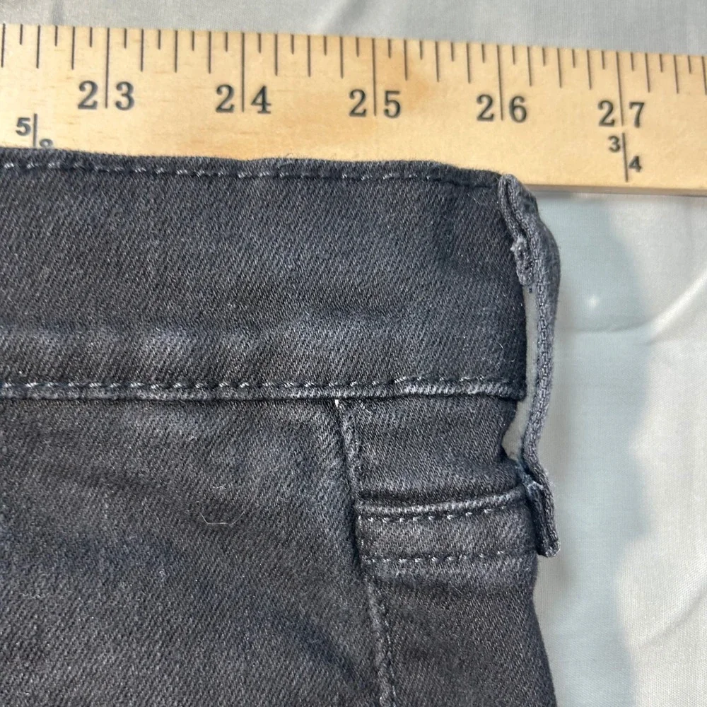 Levi's Jeans 502 Regular Taper Mens 52x27 Black Denim‎ Casual Minimalist
